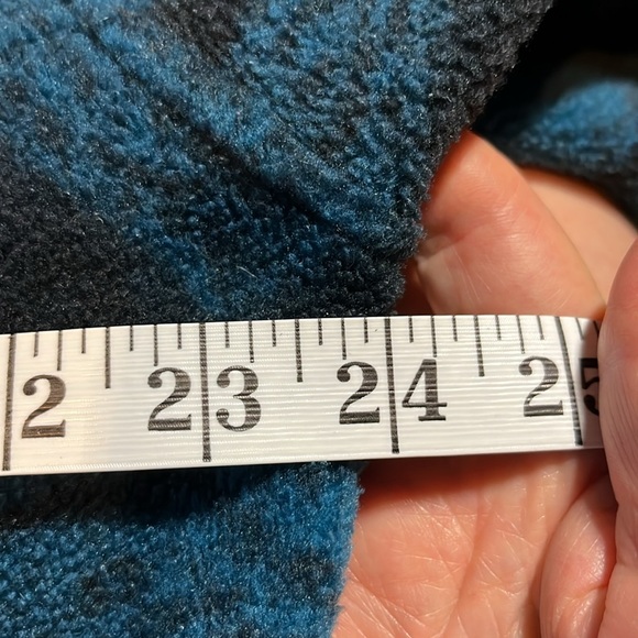 Patagonia Synchilla Snap-T Fleece Pullover Blue Forge Aztec Men’s M Women’s L - Picture 13 of 16